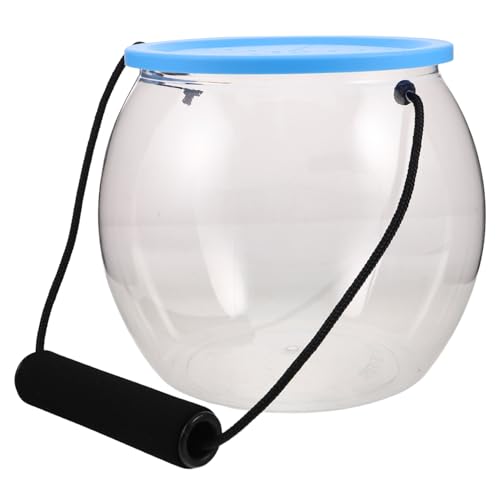Toyvian Tragbarer Aquarium Tank mit Klarem Deckel und Griff Kunststoff Terrarium Vase für Krabben Muscheln und Kleine Meerestiere für Strand Outdoor und Bildungsaktivitäten Toyvian Tragbarer Aquarium Tank mit Klarem Deckel und Griff Kunststoff Terrarium Vase für Krabben Muscheln und Kleine Meerestiere für Strand Outdoor und Bildungsaktivitäten von Toyvian