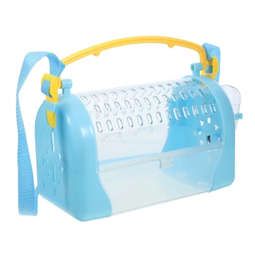 Toyvian Tragbarer Hamsterkäfig für Kleintiere Kompakte Reisetasche mit Wasserflasche und Futternapf für Ausflüge und Reisen mit Meerschweinchen Hamster und Mäusen Toyvian Tragbarer Hamsterkäfig für Kleintiere Kompakte Reisetasche mit Wasserflasche und Futternapf für Ausflüge und Reisen mit Meerschweinchen Hamster und Mäusen von Toyvian