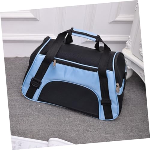 Toyvian Tragbarer Haustier Rucksack mit Sicherheitsreißverschlüssen Atmungsaktivem Mesh und Verstellbaren Gurten Faltbar für Hunde und Katzen Outdoor Transporttasche Blau Toyvian Tragbarer Haustier Rucksack mit Sicherheitsreißverschlüssen Atmungsaktivem Mesh und Verstellbaren Gurten Faltbar für Hunde und Katzen Outdoor Transporttasche Blau von Toyvian