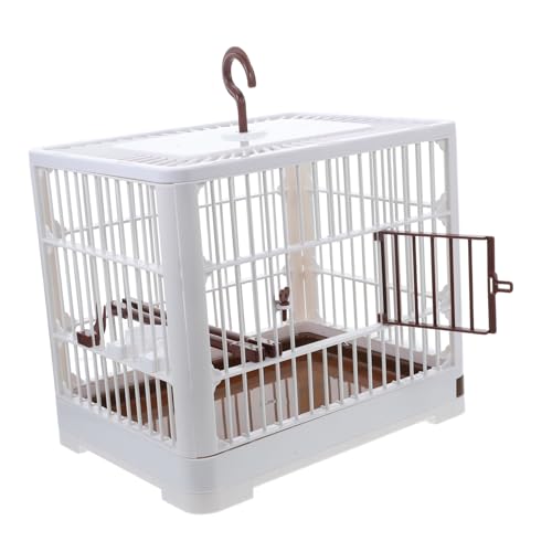 Toyvian Tragbarer Vogel Reiseträger Faltbarer Käfig für Sittiche und Kleine Vögel Leichter Transportkäfig mit Abnehmbarer Bodenwanne für Reisen und Outdoor Aktivitäten Atmungsaktiv und Toyvian Tragbarer Vogel Reiseträger Faltbarer Käfig für Sittiche und Kleine Vögel Leichter Transportkäfig mit Abnehmbarer Bodenwanne für Reisen und Outdoor Aktivitäten Atmungsaktiv und von Toyvian