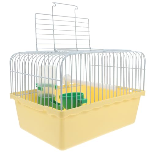 Toyvian Vogelkäfig Für Reisen Leicht Tragbar Mit Sitzstange Futterbox Und Tränke Geeignet Für Papageien Und Kleine Vögel Aus Robustem Abs Und Eisenmaterial Geräumiges Design Für Toyvian Vogelkäfig Für Reisen Leicht Tragbar Mit Sitzstange Futterbox Und Tränke Geeignet Für Papageien Und Kleine Vögel Aus Robustem Abs Und Eisenmaterial Geräumiges Design Für von Toyvian
