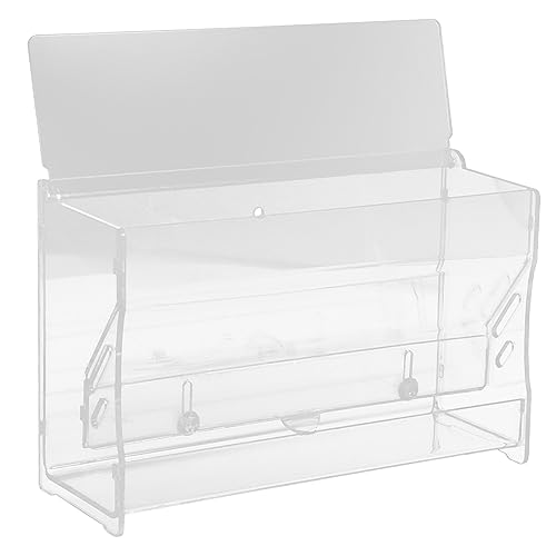 Toyvian Transparenter Futterspender Groß Automatisch Durchsichtig Vogelfutterspender Hühnerfutterspender Vogelfutterspender DIY Vogelfutterspender Für Draußen Für Hühner Toyvian Transparenter Futterspender Groß Automatisch Durchsichtig Vogelfutterspender Hühnerfutterspender Vogelfutterspender DIY Vogelfutterspender Für Draußen Für Hühner von Toyvian