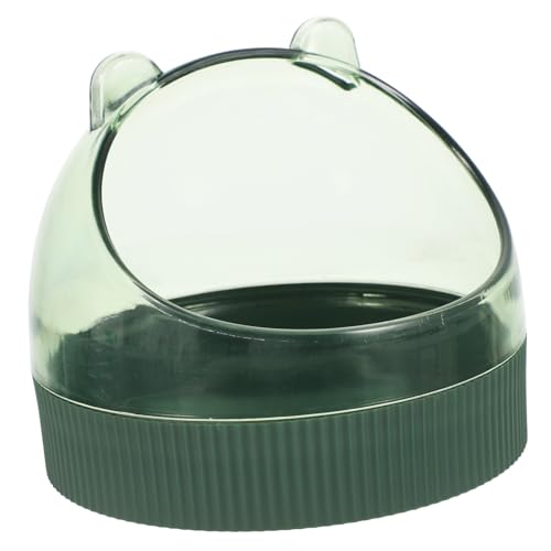 Toyvian Transparenter Hamster Futternapf aus Kompakte Sichere Napf Schale für Meerschweinchen und Kleine Kleintiere Umweltfreundlich Platzsparend Leicht zu Reinigen für Futter und Wasser von Toyvian