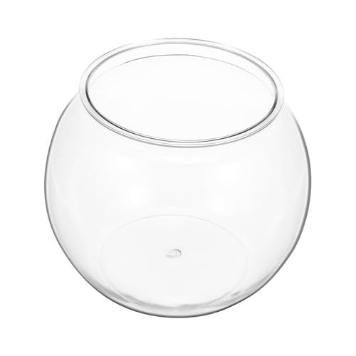 Toyvian Transparenter Runder Aquarium Fischtank aus Bruchsicherem Pet Großes Tisch Aquarium für Goldfische und Betta Fische Vielseitige Dekoration für Büro Zuhause und Schreibtisch Toyvian Transparenter Runder Aquarium Fischtank aus Bruchsicherem Pet Großes Tisch Aquarium für Goldfische und Betta Fische Vielseitige Dekoration für Büro Zuhause und Schreibtisch von Toyvian