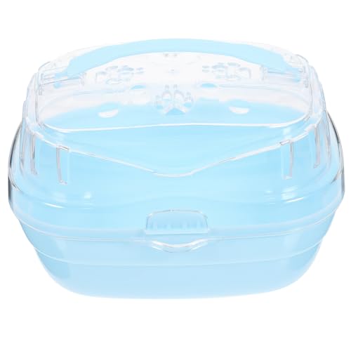 Toyvian Transparenter Tragbarer Hamsterkäfig Leicht Kompakt für Zwerghamster und Kleine Kleintiere Mobiles Transportgehäuse für Reisen und Outdoor Komfortabel und Sicher Unterwegs Toyvian Transparenter Tragbarer Hamsterkäfig Leicht Kompakt für Zwerghamster und Kleine Kleintiere Mobiles Transportgehäuse für Reisen und Outdoor Komfortabel und Sicher Unterwegs von Toyvian