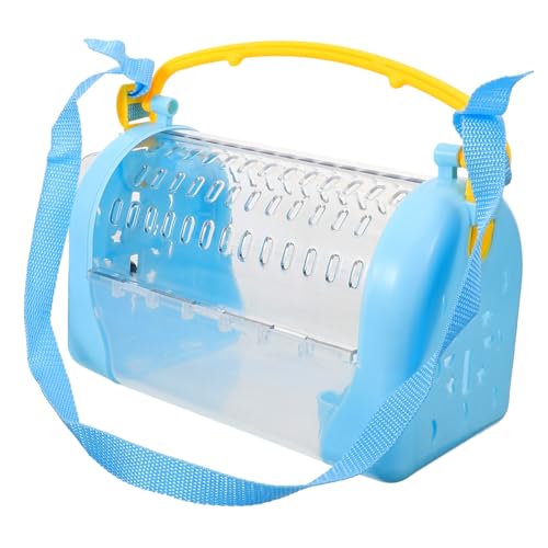 Toyvian Transportbox für Hamster und Kleine Robuster Transparenter Käfig mit Schultergurt für Reisen Ausflüge und Alltagseinsatz Hamster Frettchen Toyvian Transportbox für Hamster und Kleine Robuster Transparenter Käfig mit Schultergurt für Reisen Ausflüge und Alltagseinsatz Hamster Frettchen von Toyvian