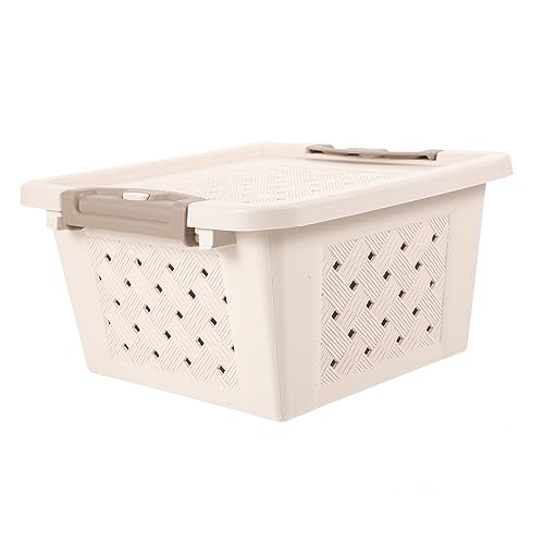 Toyvian Transportbox für Kleintiere Hamster Tragebox aus Stabilem Kunststoff Atmungsaktiv Leicht und Tragbar für Kaninchen Meerschweinchen Chinchilla für Ausflüge und Outdoor Einsätze von Toyvian