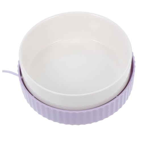Toyvian Trinknapf Mit Konstanter Temperatur Katzennäpfe Katzenwasserspender Beheizter Wassernapf Beheizter Napf Geflügelwassererhitzer Hundewassernapf Beheizter Haustierwassernapf Outdoor von Toyvian