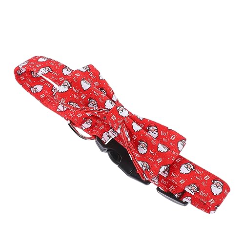 Toyvian Verstellbares Haustierhalsband mit Niedlichem Weihnachtsmann Schleifen Modisches Accessoire für Katzen und Hunde Leicht Anzulegen und Auffälliges Design Toyvian Verstellbares Haustierhalsband mit Niedlichem Weihnachtsmann Schleifen Modisches Accessoire für Katzen und Hunde Leicht Anzulegen und Auffälliges Design von Toyvian