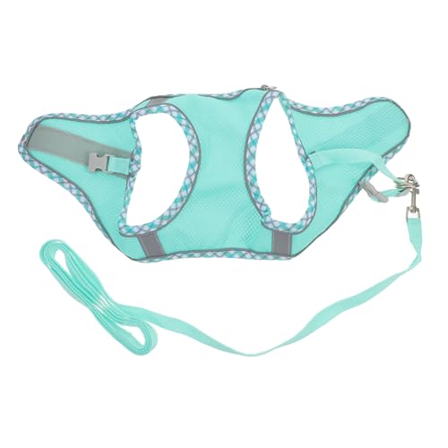 Toyvian Verstellbares Hundegeschirr Set mit Reflektierendem Weichem Brustgeschirr für Kleine Hunde Anlegen Praktisch und Tragbar Sicheres Hundewandern im Grünen Toyvian Verstellbares Hundegeschirr Set mit Reflektierendem Weichem Brustgeschirr für Kleine Hunde Anlegen Praktisch und Tragbar Sicheres Hundewandern im Grünen von Toyvian