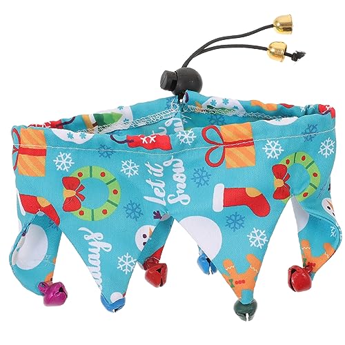 Toyvian Verstellbares Katzenhalsband mit Weihnachtsmotiven Blaue Schneemann und Weihnachtsmann Dekoration mit Glöckchen Geeignet für Katzen und Kätzchen bei Festen Alltag und Fotosessions Toyvian Verstellbares Katzenhalsband mit Weihnachtsmotiven Blaue Schneemann und Weihnachtsmann Dekoration mit Glöckchen Geeignet für Katzen und Kätzchen bei Festen Alltag und Fotosessions von Toyvian