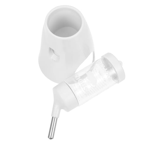 Toyvian Vertikale Hamster Trinkflasche Auslaufsicher Transparente Nager Wasserflasche für Hamster Chinchilla Kaninchen Bpa Freies Material Praktischer Wasserspender für Kleintiere von Toyvian