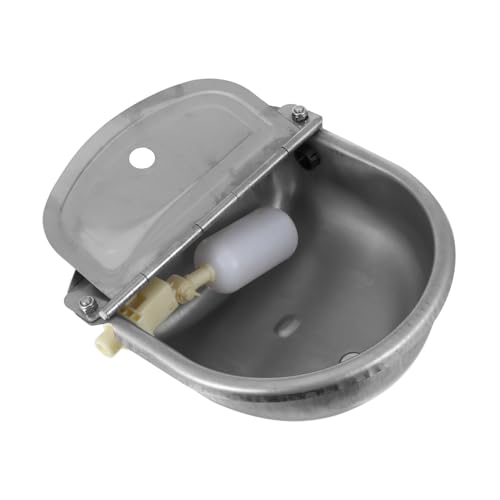 Toyvian Vieh Trinkschale mit Automatischem Schwimmerventil für Rinder Schafe Schweine und Pferde Langlebige Praktische Wasserversorgung für Große mit Fixierlöchern Toyvian Vieh Trinkschale mit Automatischem Schwimmerventil für Rinder Schafe Schweine und Pferde Langlebige Praktische Wasserversorgung für Große mit Fixierlöchern von Toyvian