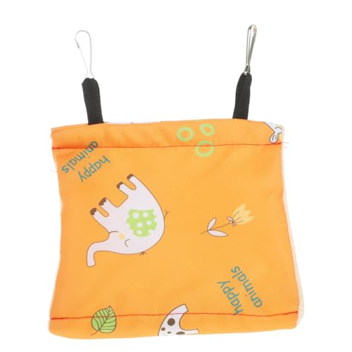 Toyvian Vogel Hängematte aus Warmes Vogelhaus für Kleine und Mittelgroße Vögel Abnehmbar und Waschbar Komfortables Winter Nest für Papageien Nymphensittiche und Kleintiere Leicht und von Toyvian