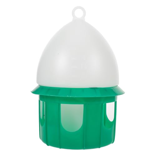 Toyvian Vogel Wasserspender Transparentes Design Einfache Reinigung Robustes Futtergerät Für Wellensittiche Tauben Nymphensittiche Und Papageien Vogelkäfig Zubehör von Toyvian