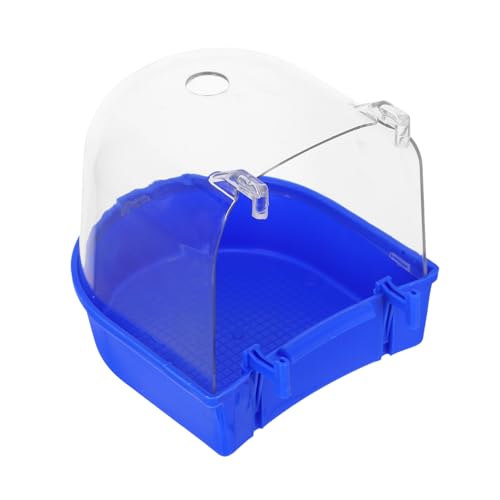 Toyvian Vogelbadewanne für Käfige Multifunktionale Papageienbadewanne mit Spritzschutz Einfache Befestigung und für Wellensittiche und Kleine Vögel Toyvian Vogelbadewanne für Käfige Multifunktionale Papageienbadewanne mit Spritzschutz Einfache Befestigung und für Wellensittiche und Kleine Vögel von Toyvian