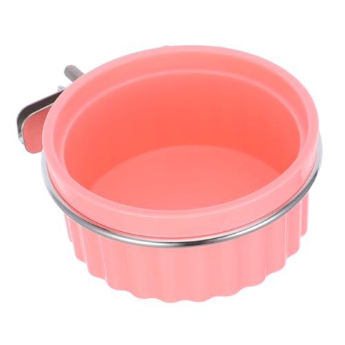 Toyvian Vogelfutterbehälter Aus Rosa Abnehmbarer Hängedesign Futternapf Für Papageien Katzen Und Kleine Haustiere Für Käfige Und Futterstationen von Toyvian