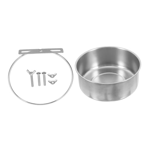 Toyvian Vogelfutternapf Mit Klemme Rutschfester Hygienisches Design Für Papageien Nymphensittiche Und Sittiche Langlebig Für Vogelfutter von Toyvian