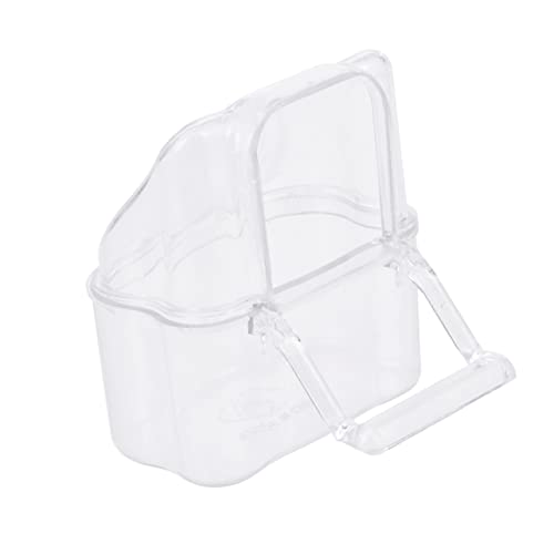 Toyvian Vogelfutterspender aus Transparenter Futter und Wasserbehälter für Vogelkäfige zu Reinigen mit Deckel zur Vermeidung von Verschüttungen für Wellensittiche Toyvian Vogelfutterspender aus Transparenter Futter und Wasserbehälter für Vogelkäfige zu Reinigen mit Deckel zur Vermeidung von Verschüttungen für Wellensittiche von Toyvian