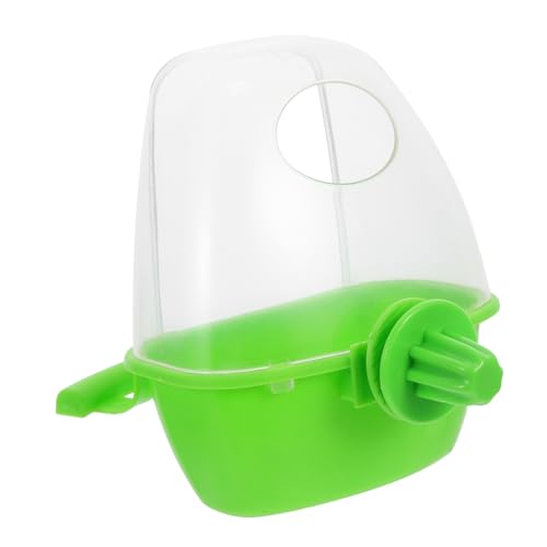 Toyvian Vogelfutterspender mit Spritzschutz Transparenter Futterbehälter für Hängend für Käfige für Kleine Wie Papageien und Tauben Praktische Fütterungslösung Toyvian Vogelfutterspender mit Spritzschutz Transparenter Futterbehälter für Hängend für Käfige für Kleine Wie Papageien und Tauben Praktische Fütterungslösung von Toyvian
