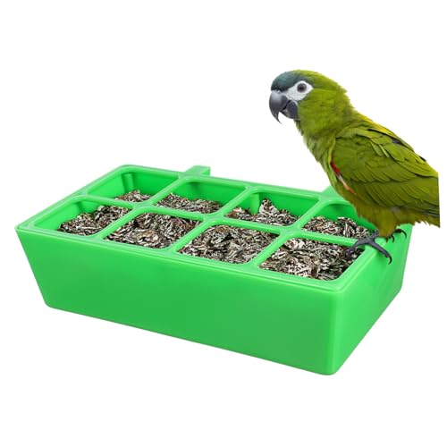 Toyvian Vogelfutterstation für Papageien Quails und Wellensittiche Bunte Futterhalterung für Außenbereich Installieren Reinigen Wetterbeständig und Langlebig Toyvian Vogelfutterstation für Papageien Quails und Wellensittiche Bunte Futterhalterung für Außenbereich Installieren Reinigen Wetterbeständig und Langlebig von Toyvian