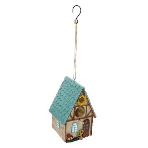 Toyvian Vogelhaus Anhänger Handgefertigtes Kleines Farbenfrohe Garten Hängendes Nistkästchen für Gartenvögel Langlebig für Vogelhaltung und Dekoration Toyvian Vogelhaus Anhänger Handgefertigtes Kleines Farbenfrohe Garten Hängendes Nistkästchen für Gartenvögel Langlebig für Vogelhaltung und Dekoration von Toyvian
