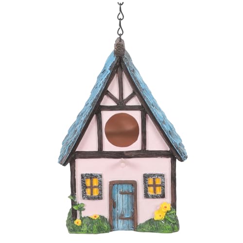 Toyvian Vogelhaus aus Kunstharz Wetterfestes Nistkästchen für Dekoratives Vogelhaus für Garten und Innenräume Einfache Pflegeleicht Schützt im Winter Toyvian Vogelhaus aus Kunstharz Wetterfestes Nistkästchen für Dekoratives Vogelhaus für Garten und Innenräume Einfache Pflegeleicht Schützt im Winter von Toyvian