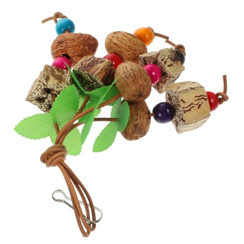 Toyvian Hängendes Papageien-kauspielzeug Aus Verschleißfestem Material Für Vögel Spielen Und Kauen Sicheres Und Langlebiges Spielzeug Zur Dekoration Vogelkäfigs Toyvian Hängendes Papageien-kauspielzeug Aus Verschleißfestem Material Für Vögel Spielen Und Kauen Sicheres Und Langlebiges Spielzeug Zur Dekoration Vogelkäfigs von Toyvian