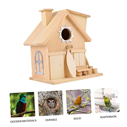 Toyvian Vogelnest Aus Holz Rustikale Vogelhäuser Für Draußen Vogelhaus Vogelhäuser Für Draußen Zeder Klein Vogelbeobachtung Im Freien Unvollendetes Vogelhaus Hängendes Toyvian Vogelnest Aus Holz Rustikale Vogelhäuser Für Draußen Vogelhaus Vogelhäuser Für Draußen Zeder Klein Vogelbeobachtung Im Freien Unvollendetes Vogelhaus Hängendes von Toyvian