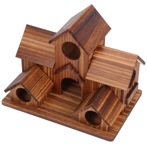 Toyvian Vogelnest-Ornamente Aus Holz Vogelhütte Vogel Stehen Papageienbrutnest Sparrow Bird House Kolibri-vogelhaus Intelligenter Vogelhäuschen Vogelhaus Aus Holz Hölzern Coffee Toyvian Vogelnest-Ornamente Aus Holz Vogelhütte Vogel Stehen Papageienbrutnest Sparrow Bird House Kolibri-vogelhaus Intelligenter Vogelhäuschen Vogelhaus Aus Holz Hölzern Coffee von Toyvian