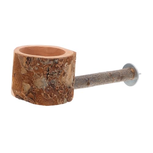 Toyvian Vogelspielständer Mit Futternapf Holzspielzeug Für Wellensittich Nymphensittich Und Kleine Papageien Und Sichere Holzstandvorrichtung Toyvian Vogelspielständer Mit Futternapf Holzspielzeug Für Wellensittich Nymphensittich Und Kleine Papageien Und Sichere Holzstandvorrichtung von Toyvian