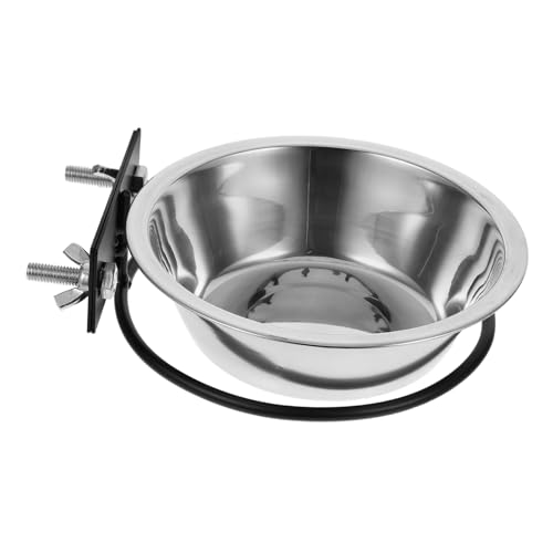 Toyvian Wandmontierter Hundenapf Haustier futterstation Erhöhte Katzenfutterschale erhöhter Hundenapf Futterstation für kleine Hunde Wassernäpfe für Hundefutter Rostfreier Stahl Silver Toyvian Wandmontierter Hundenapf Haustier futterstation Erhöhte Katzenfutterschale erhöhter Hundenapf Futterstation für kleine Hunde Wassernäpfe für Hundefutter Rostfreier Stahl Silver von Toyvian