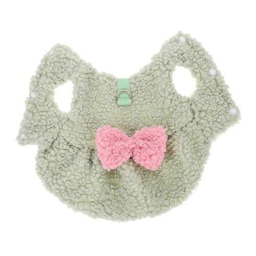 Toyvian Warme Schleifenkleidung Zöpfe Haustiere Wärme Welpenkleidung Dicke Kleidung Für Kleine Hunde Winter Hundekostüme Dackel Hundekleidung Hundebekleidung Hundekleid Welpen Toyvian Warme Schleifenkleidung Zöpfe Haustiere Wärme Welpenkleidung Dicke Kleidung Für Kleine Hunde Winter Hundekostüme Dackel Hundekleidung Hundebekleidung Hundekleid Welpen von Toyvian