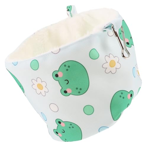 Toyvian Warmer Hängender Hamster Schlafsack aus Weichem Kleines Kuschelbett für Hamster Meerschweinchen und Kleintiere Langlebiges Material Einfach zu Reinigen für Käfig und Gehege Toyvian Warmer Hängender Hamster Schlafsack aus Weichem Kleines Kuschelbett für Hamster Meerschweinchen und Kleintiere Langlebiges Material Einfach zu Reinigen für Käfig und Gehege von Toyvian