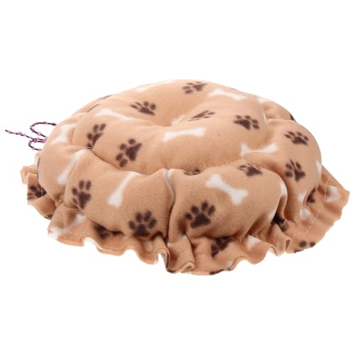 Toyvian Warmes Rundes Haustierbett mit Weichem Waschbarem Bezug Komfortables Schlafkissen für Katzen und Kleine Hunde Ganzjährig Geeignet Niedliches Design für Gemütlichen Schlafplatz Toyvian Warmes Rundes Haustierbett mit Weichem Waschbarem Bezug Komfortables Schlafkissen für Katzen und Kleine Hunde Ganzjährig Geeignet Niedliches Design für Gemütlichen Schlafplatz von Toyvian
