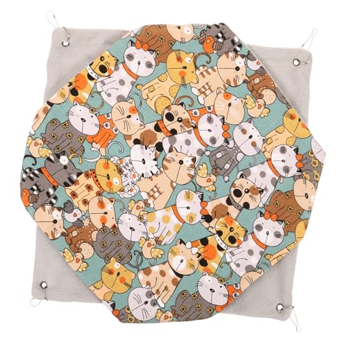 Toyvian Hängematte Für Meerschweinchen Frettchen Und Ratten Bequeme Schlafmöglichkeit Für Kleine Haustiere Im Käfig Toyvian Hängematte Für Meerschweinchen Frettchen Und Ratten Bequeme Schlafmöglichkeit Für Kleine Haustiere Im Käfig von Toyvian