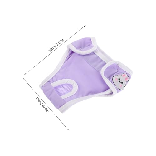 Toyvian Wiederverwendbare Stoffwindeln Für Hündinnen Atmungsaktive Windeln Für Kleine Hunde Menstruationshöschen Für Welpentraining Unterwäsche Für Hündinnen Toyvian Wiederverwendbare Stoffwindeln Für Hündinnen Atmungsaktive Windeln Für Kleine Hunde Menstruationshöschen Für Welpentraining Unterwäsche Für Hündinnen von Toyvian
