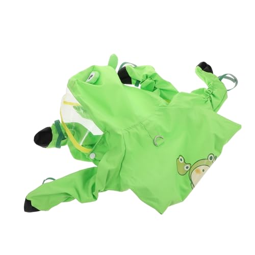 Toyvian Regenmantel Für Kleine Und Mittelgroße Hunde Und Winddicht Mit Kapuze Und Verstellbaren Riemen Für Individuelle Passform Bequeme Und Atmungsaktive Haustierkleidung Für von Toyvian