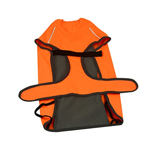 Toyvian Wasserdichter Hundemantel Warme Reflektierende Hundejacke für Große Hunde Atmungsaktives Polyesterfutter für Herbst und Winter Outdoor Hundebekleidung XL Orange Toyvian Wasserdichter Hundemantel Warme Reflektierende Hundejacke für Große Hunde Atmungsaktives Polyesterfutter für Herbst und Winter Outdoor Hundebekleidung XL Orange von Toyvian