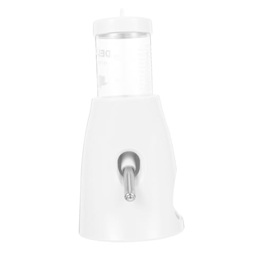 Toyvian Wasserflasche für Hamster Haustier klein Wasser Trinken Trinkflasche für Hamster Stehen hamsterzubehör Hamster zubehör Zuhause Chinchilla-Flasche zarte Chinchillaflasche pp Weiß von Toyvian