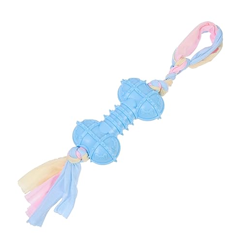 Toyvian Wear Resistant Kauspielzeug Hund Welpen Robustes Interaktives Molaren Knochenform mit Stoffband Beißticher zur Zahnpflege und Beschäftigung für Kleine und Große Hunde Toyvian Wear Resistant Kauspielzeug Hund Welpen Robustes Interaktives Molaren Knochenform mit Stoffband Beißticher zur Zahnpflege und Beschäftigung für Kleine und Große Hunde von Toyvian
