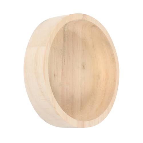 Toyvian Wear Resistant Kleine Holz Futterschale für Hamster Meerschweinchen Eichhörnchen Praktische Fressschale mit Ausreichender Kapazität aus Robustem Eichenholz Passend für Kleintiere Toyvian Wear Resistant Kleine Holz Futterschale für Hamster Meerschweinchen Eichhörnchen Praktische Fressschale mit Ausreichender Kapazität aus Robustem Eichenholz Passend für Kleintiere von Toyvian