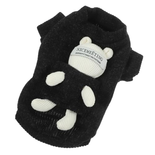 Toyvian Weicher Dicker Hundepullover aus Baumwolle Warme Winter Weste für Haustiere Anschmiegsam und Langlebig Modisch und Niedlich Geeignet für Kalte Jahreszeiten und von Toyvian