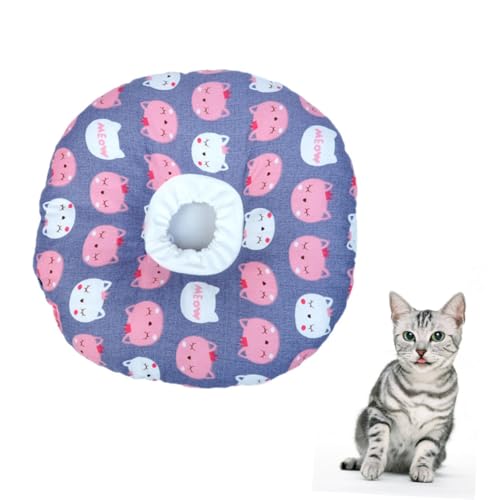 Toyvian Weicher Verstellbarer Elizabethan Halskragen für Schutzkragen aus Weichem Schwamm Anti leck Anti Biss zur Genesung nach Operation S Pflegeleichte Katzenhalskrause Toyvian Weicher Verstellbarer Elizabethan Halskragen für Schutzkragen aus Weichem Schwamm Anti leck Anti Biss zur Genesung nach Operation S Pflegeleichte Katzenhalskrause von Toyvian