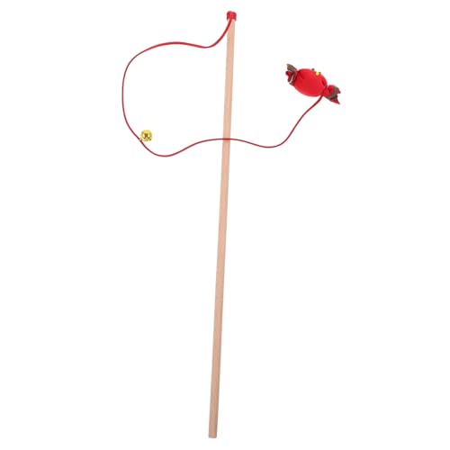 Toyvian Weihnachtlicher Interaktiver Katzenangel Teaser mit Glöckchen Leichtes Langlebiges Katzenspielzeug für Kätzchen Fördert Bewegung und für Drinnen und Katzenliebhaber Toyvian Weihnachtlicher Interaktiver Katzenangel Teaser mit Glöckchen Leichtes Langlebiges Katzenspielzeug für Kätzchen Fördert Bewegung und für Drinnen und Katzenliebhaber von Toyvian