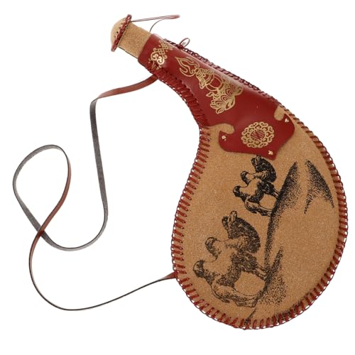Toyvian Traditioneller Wasserbeutel aus Antike Tasche für Wein und Wasser Tragbarer Flüssigkeitsaufbewahrungsbeutel für Outdoor Aktivitäten Wie Wandern und Camping Toyvian Traditioneller Wasserbeutel aus Antike Tasche für Wein und Wasser Tragbarer Flüssigkeitsaufbewahrungsbeutel für Outdoor Aktivitäten Wie Wandern und Camping von Toyvian