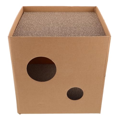 Toyvian Wellpappe Katze Kratzer Nest Multi Funktionaler Katzenkratzer -Bett - -kratzpolster Für Katze Ruhen Toyvian Wellpappe Katze Kratzer Nest Multi Funktionaler Katzenkratzer -Bett - -kratzpolster Für Katze Ruhen von Toyvian