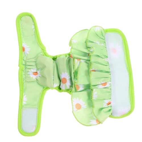 Toyvian Wiederverwendbare Waschbare für Hündinnen S aus Atmungsaktivem Baumwollmaterial Auslaufsicheres Design für Sauberkeit Pflegeleicht für Läufigkeit und Inkontinenz von Toyvian