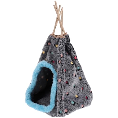 Toyvian Winter Bird Nest Hängematte für Vögel Bequeme und Warme Schlafgelegenheit für Papageien und Kleintiere im Käfig für Kalte Monate aus Weichem Baumwollmaterial Toyvian Winter Bird Nest Hängematte für Vögel Bequeme und Warme Schlafgelegenheit für Papageien und Kleintiere im Käfig für Kalte Monate aus Weichem Baumwollmaterial von Toyvian