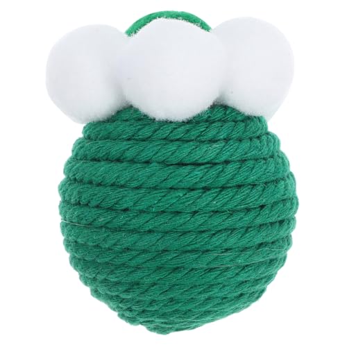 Toyvian Wool Ball Katzenspielzeug aus Naturmaterialien mit Klingendem für Kätzchen Interaktives Kauspielzeug zur Beschäftigung Toyvian Wool Ball Katzenspielzeug aus Naturmaterialien mit Klingendem für Kätzchen Interaktives Kauspielzeug zur Beschäftigung von Toyvian